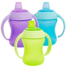 Lot Of 3 Munchkin Mighty Grip Trainer Cup, 8oz, Color May Vary - £7.85 GBP