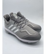 Adidas Ultra Boost DNA 5.0 Gray/White Metal Baseball Cleats ID9602 Mens ... - £94.10 GBP