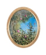 Beautiful American Grasslands Oil On Canvas Painting By Bond 2000 Gold F... - €74,18 EUR