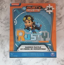 Nickelodeon, Rusty Rivets, Rusty, Shaped Jigsaw Puzzle, 24 Pieces, Ages 5+ - £5.30 GBP