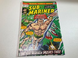 Sub-Mariner #63 Comic Book 1973 Marvel Comics - £11.86 GBP