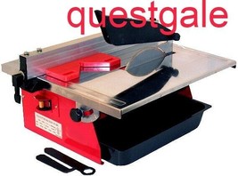 UL 7&quot; 3/4 HP Table Top Wet Tile Saw Portable Wet Marble Cutter - $102.84