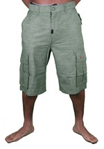 LRG Regular Mecedora Hombre Oliva Oscuro Pantalones Cortos Talla:28 - $29.88