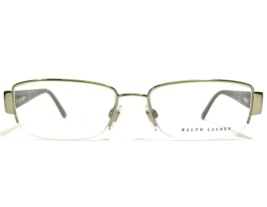 Ralph Lauren Eyeglasses Frames RL5034 9068 Green Rectangular Half Rim 52-16-135 - £44.66 GBP