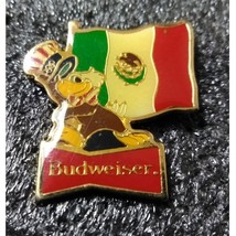1984 Los Angeles Olympic Mascot w/ Mexican Flag Budweiser Pin - £7.79 GBP