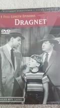 Dragnet 4 Full-Length Episoden (DVD, 2004) Golden Film Classics Jack Webb - £12.63 GBP