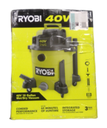 USED  - RYOBI RY40WD01B 40v 10 Gal. Wet/Dry Vacuum (TOOL ONLY) - READ - - £102.58 GBP