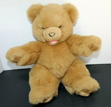 Vintage Westcliff Collection Plush Teddy Bear 14&quot; Brown Stuffed Animal Toy Soft - £13.23 GBP