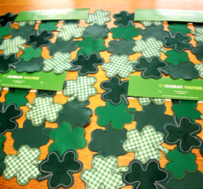 St Patricks Day Placemats Set of 4 Green Shamrocks Irish Home Table Decor New - £19.87 GBP