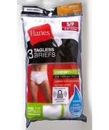 New Hanes Tagless Mens Briefs 3 Pack Size S/P White Comfort Soft 28/30 - €10,35 EUR