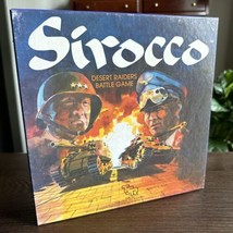 Sirocco War Desert Raiders Battle Game 1985 TSR Inc 2 Players Replaced Pieces - £15.82 GBP