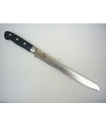 KAI Cutlery SEKI JAPAN SERRATED SLICER /Bread /Pastry/ Roast Meat Knife NEW 8.5" - $31.99
