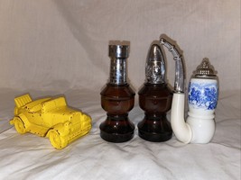 Vintage Avon Perfume Cologne Bottles Car Indian Pipe Chess The Rook The Bishop - £42.71 GBP