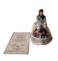 Bradford 2006 Gone With The Wind Green Honeymoon Dress 7th Issue 6&quot; Figurine - £27.05 GBP