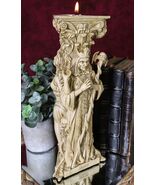 Ebros Celtic Triple Goddess Maiden Mother &amp; Crone Wiccan Pagan Candle Ho... - $656.89 MXN
