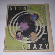 The Stones Mick Jagger Show Newspaper Supplement Vintage 1997 Stone Crazy* - $24.99