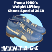 Vintage Rare Puma 1980’s Weightlifting Shoes “Special 2658” Size 13 - £160.74 GBP