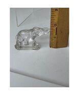 Miniature Vintage Clear Glass Elephant Figurine Crystal Trunk Up Decor Gift - $183.92 MXN Miniature Vintage Clear Glass Elephant Figurine Crystal Trunk Up Decor Gift - $183.92 MXN