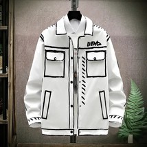 New Spring Autumn Casual Jackets Korean Fashion Short Lapel coat Decoration Body - £98.51 GBP