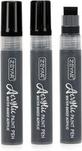 Jumbo Paint Marker Pens, Water Based Acrylic, 15Mm Felt Tip, Waterproof ... - $17.65