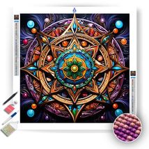 Vivid Colors Mandala - Diamond Painting Kit - £11.91 GBP+