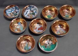 Japanese Sake Hand Painted Tea Ceremony Bowls / Cups  - £33.77 GBP