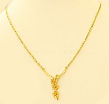 18K Gold Necklace From Singapore #85 - £676.17 GBP