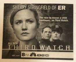 Third Watch Tv Guide Vintage Print Ad Jason Wiles Sherry Stringfield Tpa7 - $5.93