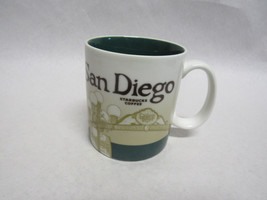 Starbucks 2012 San Diego 16oz Coffee Tea Mug Cup Collector Series - £10.87 GBP