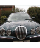 1999-2006 JAGUAR S-TYPE S TYPE CHROME GRILL GRILLE KIT 2000 2001 2002 20... - $41.02 CAD