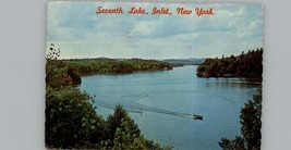 Vintage 1976 Seventh Lake Inlet New York Postcard **Postcard** - £3.90 GBP