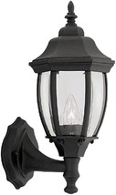 Designers Fountain Lights (Pair) 6.5&quot; Cast Aluminum Hardwired Wall Lanterns Blk - $69.29