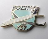 BOEING 757 CLASSIC PASSENGER AIRCRAFT PLANE LAPEL PIN BADGE 1.5 INCHES - £4.46 GBP