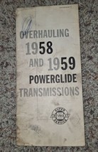 1958 and 1959 Chevrolet Super Service Powerglide Transmission Overhaulin... - $16.82