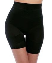 Wacoal Womens Fit &amp; Lift High-Waist Thigh Shaper Size Medium Color Black - £40.69 GBP