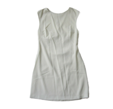 NWT THEORY Mystsra in Off-white Admiral Crepe Open Back Sheath Dress 12 $335 - £45.88 GBP