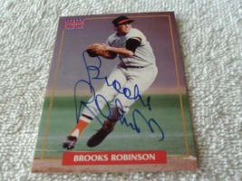 1995  LEGENDS   BROOKS  ROBINSON   HAND  SIGNED  AUTOGRAPHED   W / COA  ... - $29.99