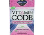 Vitamin Code 50 &amp; Wiser Women Capsules 240 Capsules Garden of Life - $109.99