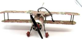 Aluminum soda can handcrafted airplane/ DIET CHERRY DR. PEPPER - £25.13 GBP