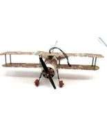 Aluminum soda can handcrafted airplane/ DIET CHERRY DR. PEPPER - £24.99 GBP