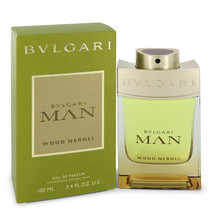 Bvlgari Man Wood Neroli Cologne By Eau De Parfum Spray 3.4 oz - £54.37 GBP