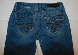 Rock Revival Tori Boot Cut Denim Jeans Size 27  - £51.03 GBP