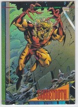 N) 1993 Skybox Marvel Comics Trading Card #31 Sabretooth - £1.57 GBP