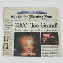 Vintage 2000 Millennium Dallas Morning News Commemorative Edition FULL P... - £18.62 GBP