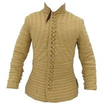 Medieval Gambeson Padded collar full sleeves. Thick gambeson for winters  - £65.39 GBP