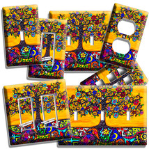 Mexican Tree Of Life Folk Art Light Switch Outlet Wall Plates Spiritual Room Art - £13.66 GBP+