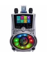 Karaoke USA WK760 All-in-One Multimedia Wi-Fi Karaoke System, Silver - £239.53 GBP