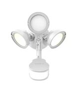 Halo TGS Motion Activated 27-Watt Integrated LED Flood Light Triple Head... - $17.84
