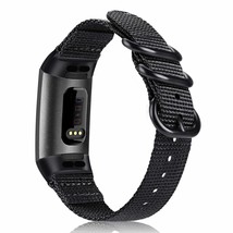 Fintie Bands Compatible with Fitbit Charge 4 / Fitbit Charge 3, Soft Woven Nylon - £11.77 GBP