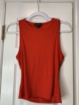 Streetwear Society Tank Red Ribbed Sz M Womens - $9.46